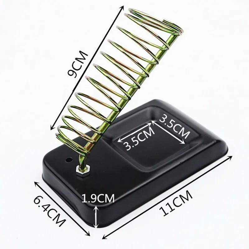

1pc Metal Iron Solid Metal Base Soldering Iron Bracket Stand Holder Support Electric Soldering Iron Stand Holder New
