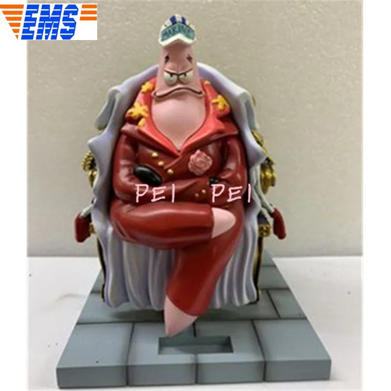 

Anime Statue ONE PIECE Navy Headquarters Senior General Sakazuki Sitting position Bust gk Action Figure Collectible Model Toy