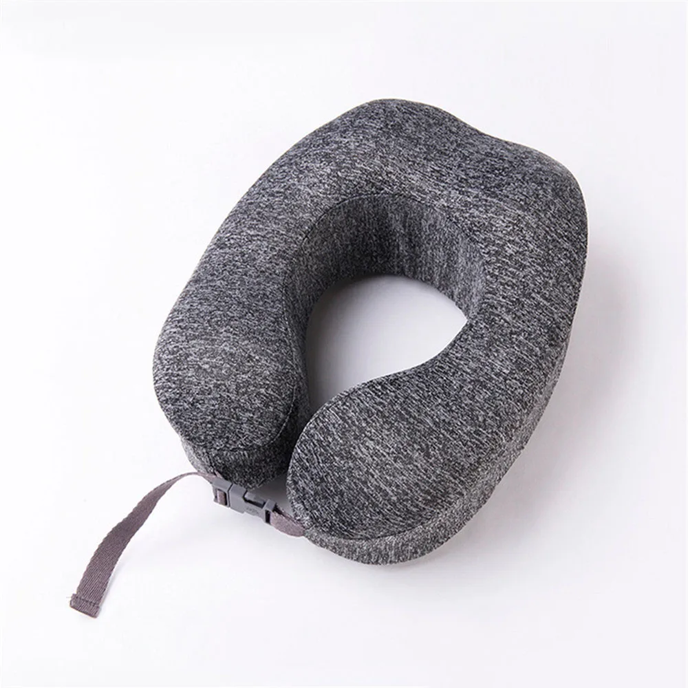 

Memory Foam Travel Pillow Neck Pillow U Shaped Soft Head Car Flight Office Rest Support Airplane Travel Pillow