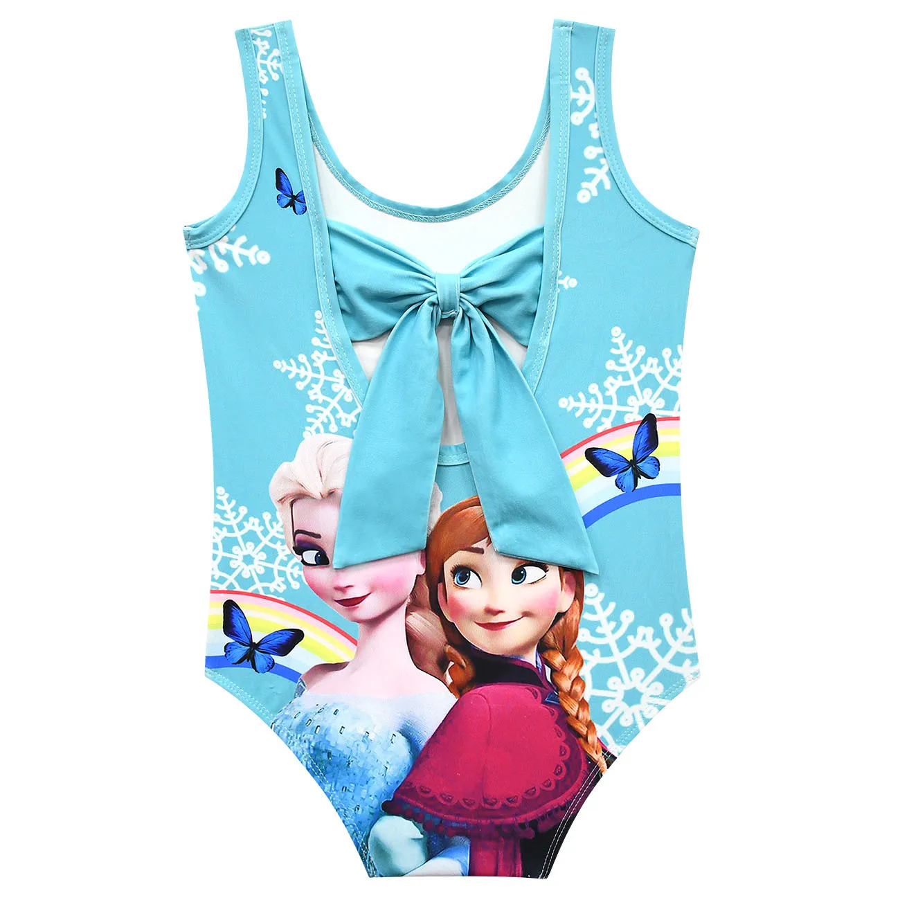 Maiô Infantil Frozen Princesa Elsa e Anna - 2 a 8 Anos - Frete Grátis –  Boutique Baby Kids