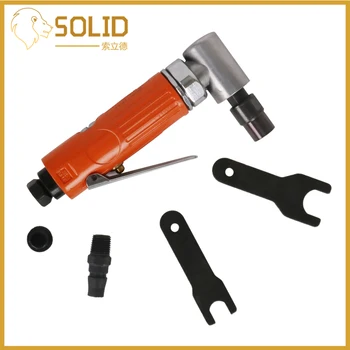 

Pneumatic Tool 1/4" Air Angle Die Grinder Pneumatic Grinding Machine Cut Off Polisher Mill Engraving Tools 25000RPM