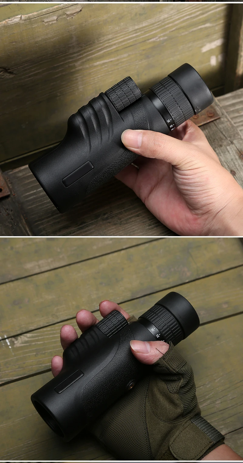 Professional HD Monocular Powerful 10-30X42 Zoom Multi-coated Night Vision Hunting Binoculars Spyglass For Camping Hunting