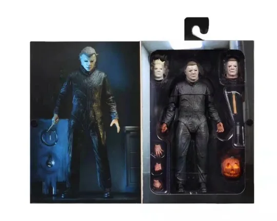 NECA Хэллоуин 2 Ultimate Майкл Майерс фигурки суставов подвижные модели игрушки 18 см