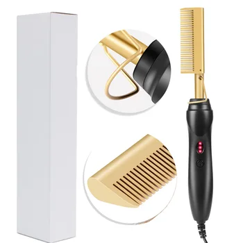 

Electric hair comb comb dry wet dual-purpose multifunctional modeling comb shaping fluffy roll straight