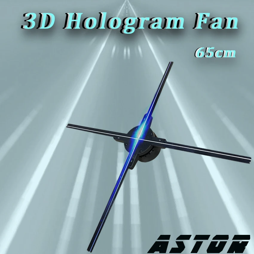 3d-голограмма 65 см Wi-Fi управление через приложение светодиодная голограмма с