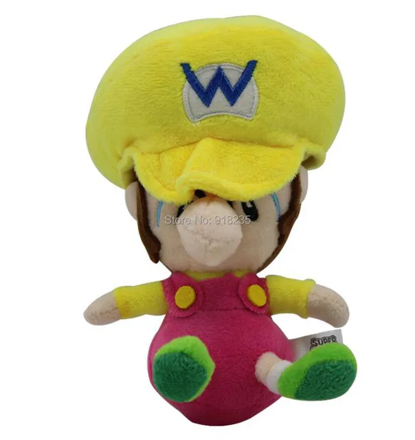 wario and waluigi plush