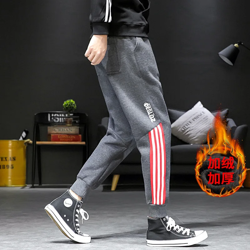 

2019 Winter New Style Japanese-style Sofa Interior Large Size Printed Casual Sweatpants M-5x Hk79-