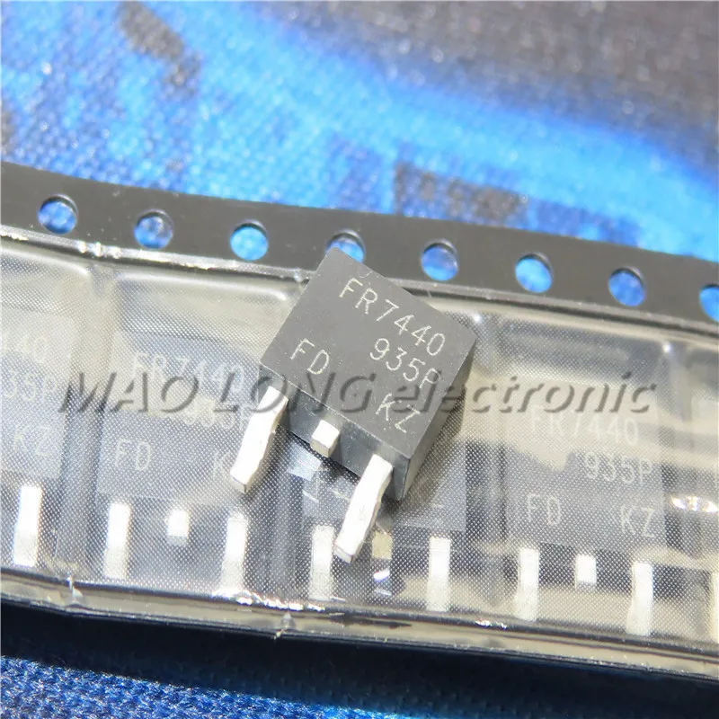 

Трубка с полевым эффектом SMD MOS 90A40V, 10 шт./лот IRFR7440 FR7440 TO-252, новинка в наличии, оригинальное качество 100%