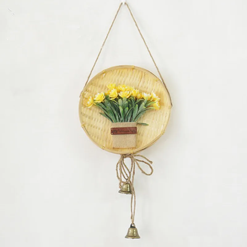 Chinese Creative Characteristics Bamboo Plant Pendants Hanging Home Shop Wall Decorations Corridor Classroom Ornaments M3177