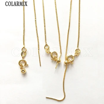 

20 pieces Multifunction Necklace chain accessories slim link chain adjustable for women fashion jewelry chain 51069