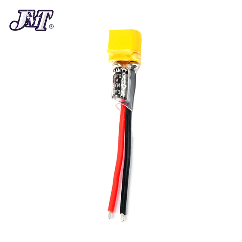 JMT Play F4 управление полетом 1-2S 4 в 1 бесщеточный ESC 5A BL_S+ Pigtail power Wire 100F конденсатор для DIY Радиоуправляемый fpv-дрон BWhoop