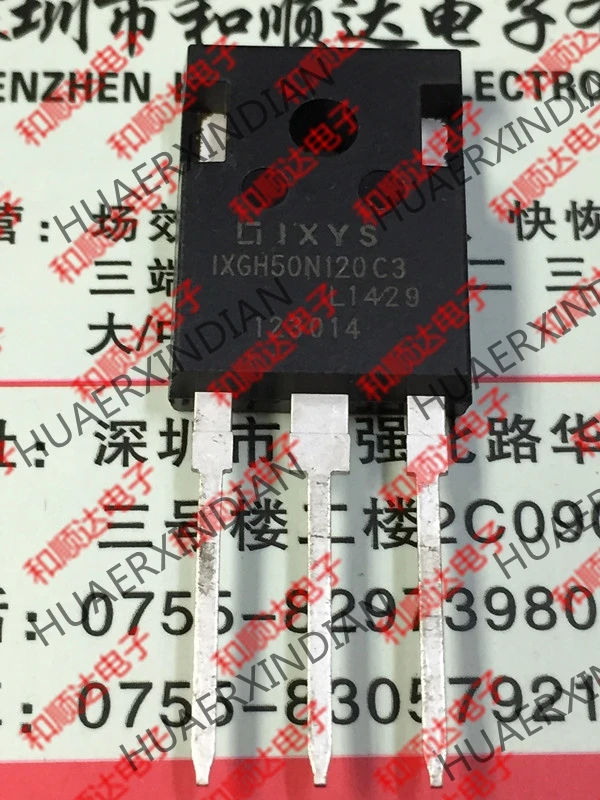 New original IXGH50N120C3 TO-247 IGBT 1200V 50A | Электронные компоненты и принадлежности