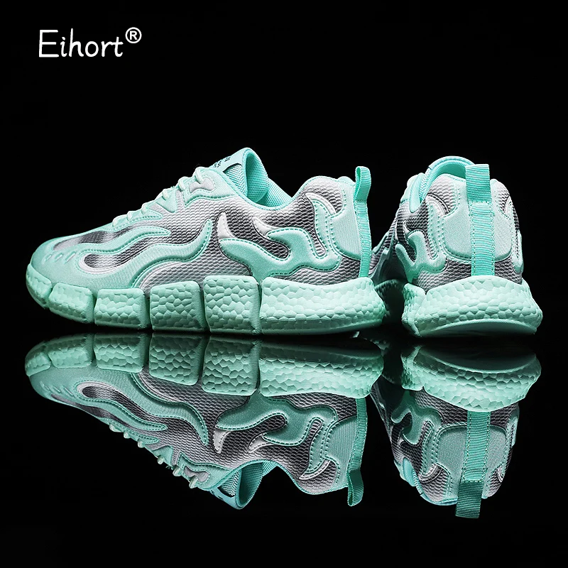 

Eihort Breathable Lightweight Men's Sneakers Track and Field Training Male Running Shoes Non-slip Casual Tennis Sports Shoes 44
