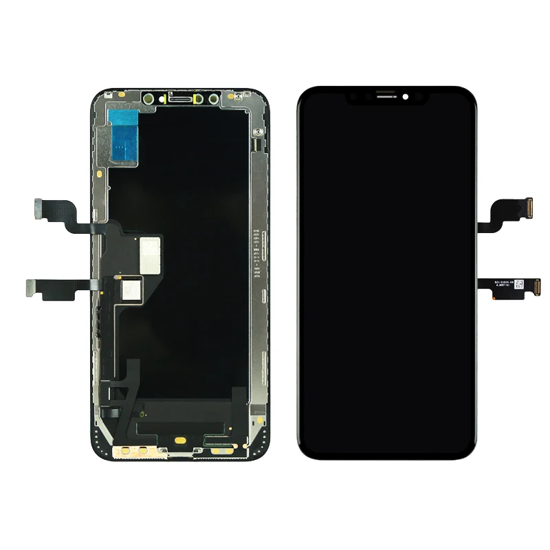 3D сенсорный OLED экран для iPhone XS Max запасной процессор для обработки изображений для ЖК-дисплея в сборе части экрана