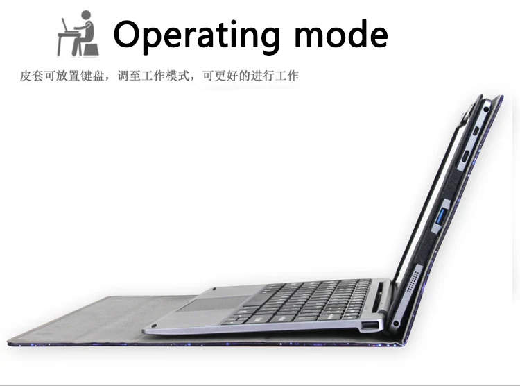 Suporte pu Case para Ezpad Pro Case Teclado Tablet Jpb11 Mais Presente de Alta Qualidade 116 Polegadas em 1 - Imagem 3