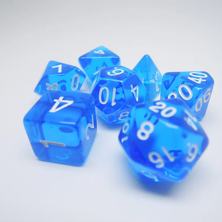 Подземелья и Драконы аксессуары для настольной игры 7 зерна мульти-кости граненые семь наборов игральные кости dnd