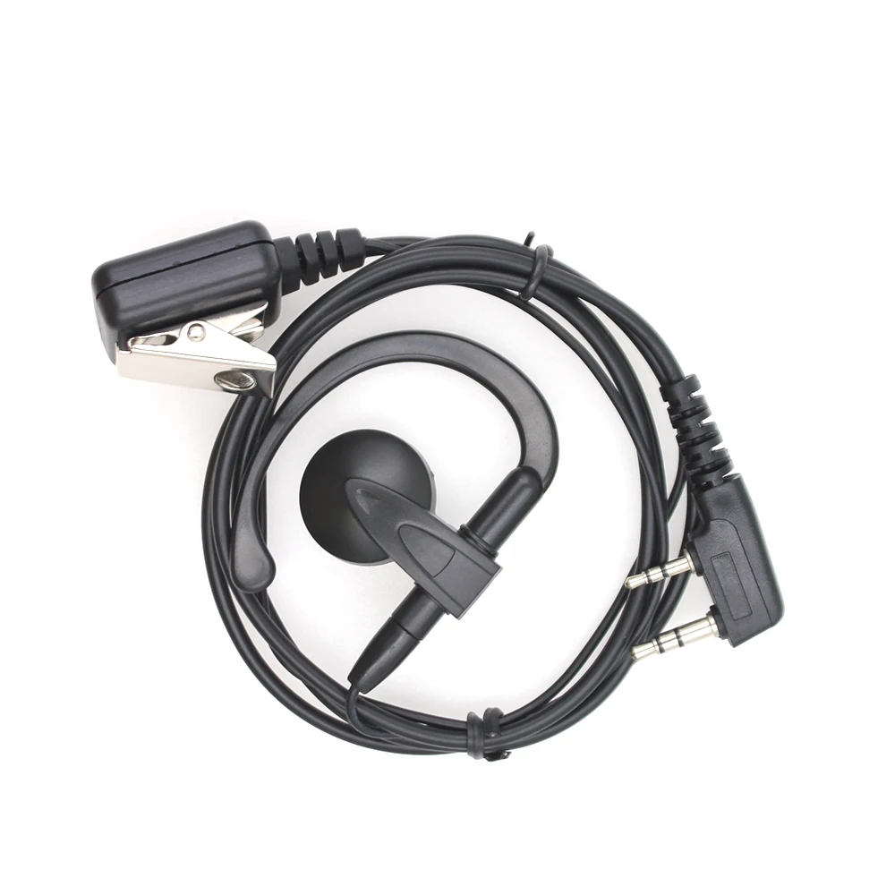 2PIN Large PTT Earphone for Baofeng UV-5R UV5RE UV82 UV6R GT-3 BF-888S Walkie Talkie | Мобильные телефоны и аксессуары
