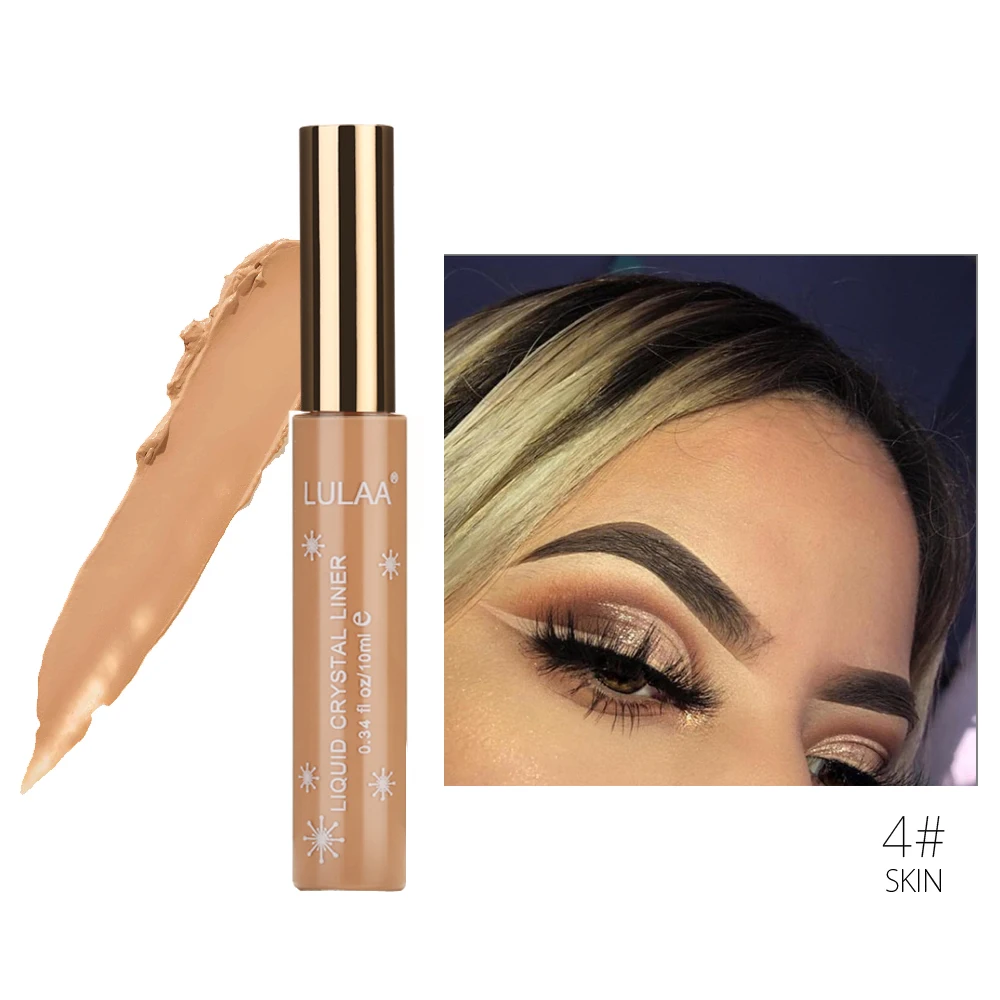 Lulaa cross-border Silky Skin concealer, isolated three-dimensional repair foundation waterproof sweat nourishing not easy to - Цвет: 04 Skin color