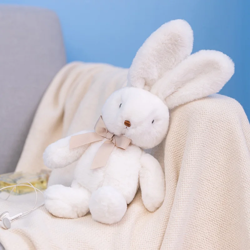 thumbnail image 1 of Mini Plush Lot Kawaii Pillows Rabbit Plushie Toys Bow Tie Hug Doll Creative Girls' Gifts Doll Kawaii Rabbit Plush Cartoon Animal, 1 of 5