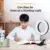Dimmable LED Selfie Ring Light With Stand USB Selfie Light Ring Lamp Big Photography Ringlight For Computer PC Laptop