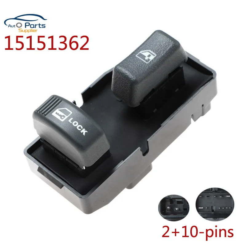 Новый 15151362 переднего пассажира Мощность переключатель окна для Chevrolet GMC 1995-2005