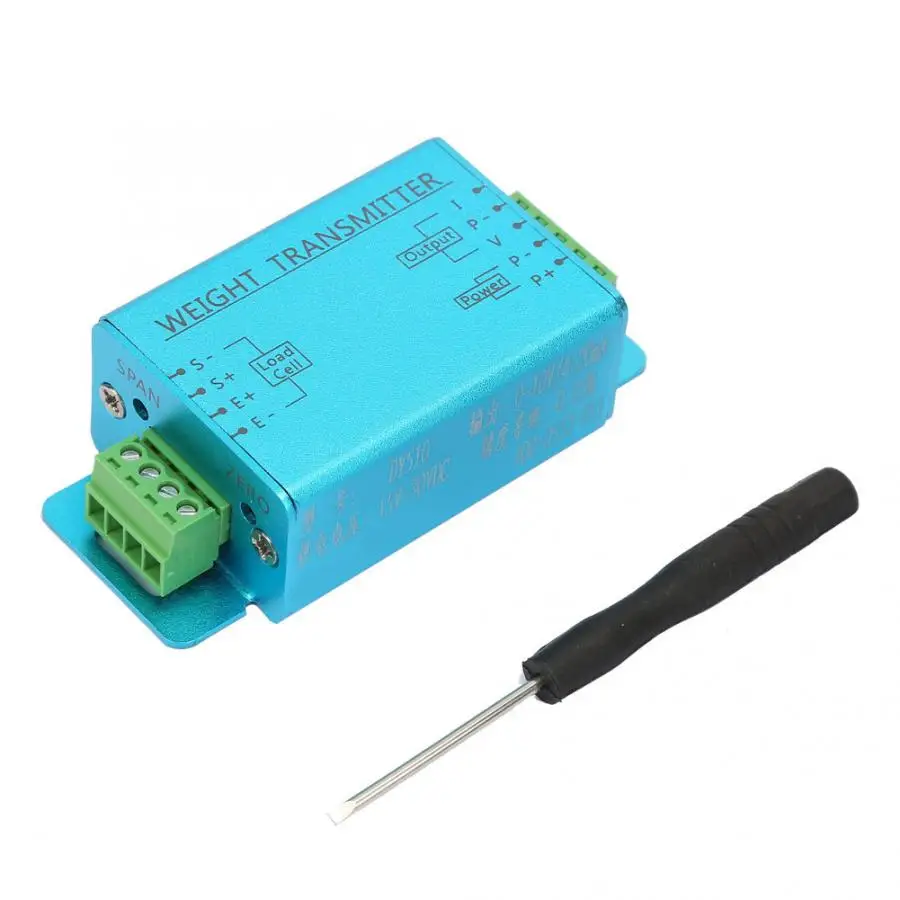 Weigh Sensor Module DY510 4-20mA Load Cell Transducer Transmitter Amplifier Tool