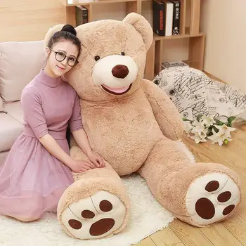 

Giant 63'' Teddy Bear With Big Plush Doll Pillow Stuffed Animals Valentine's Day Toys For Children Cute Plush Holiday Gift