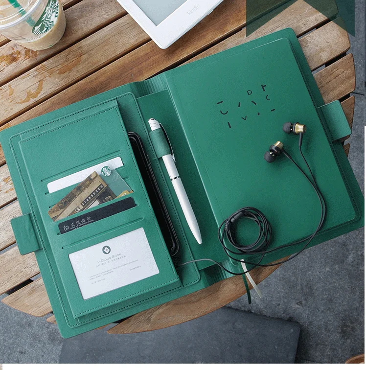 

High quality business notebook meeting memo pad can use as briefcase padfolio office school use