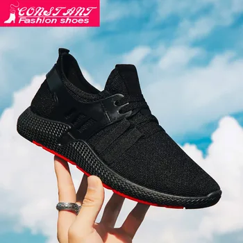 

New Mesh Men Sneakers Casual Shoes Lac-up Men Shoes Lightweight Comfortable Breathable Walking Sneakers Zapatillas Hombre Shoes