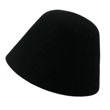 

Wool Hat Ladies Solid Color Bucket Felt Hat Fashion Female Autumn and Winter Fisherman Hat