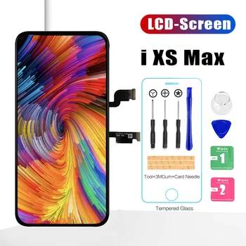 

100% Tested Grade For iphone X OLED XS XR TFT Max With 3D Touch Digitizer Assembly No Dead Pixel OEM LCD Screen Replacement Disp