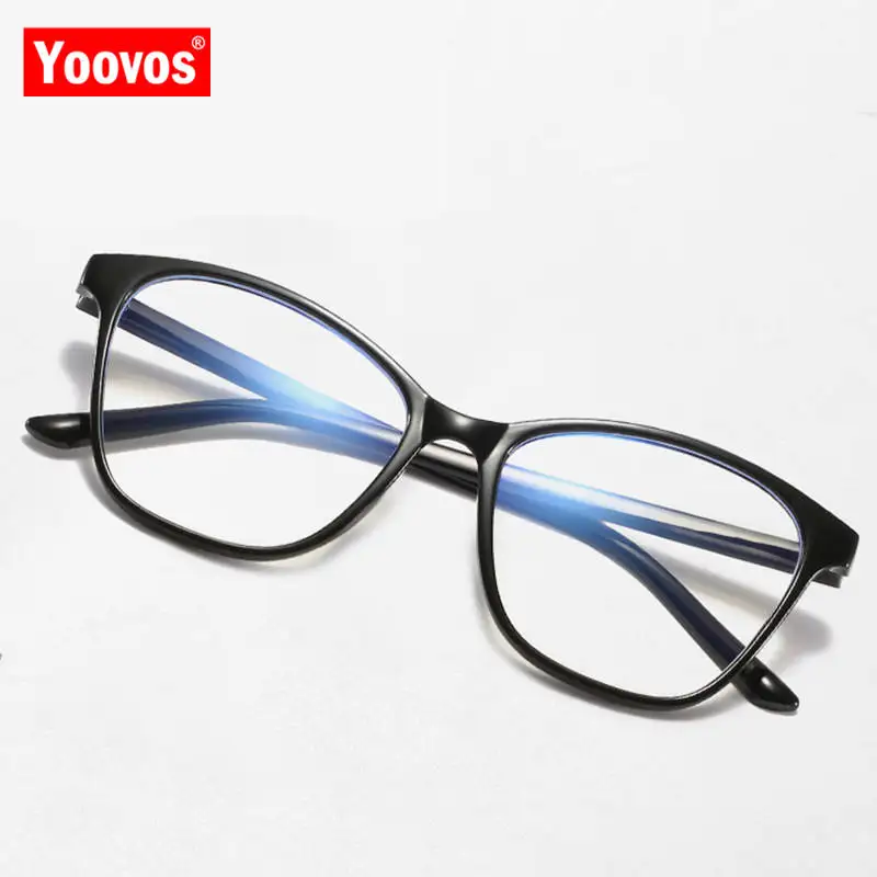 Yoovos оптика Для женщин очки рамки квадратный Eyelasses для ретро Брендовая