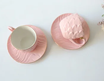 

Minimalist Bone China Cute Coffee Cup Luxury Nordic Home Afternoon Coffee Tea Cup Tazzine Caffe Tea Cups And Saucer Sets BA60BYD