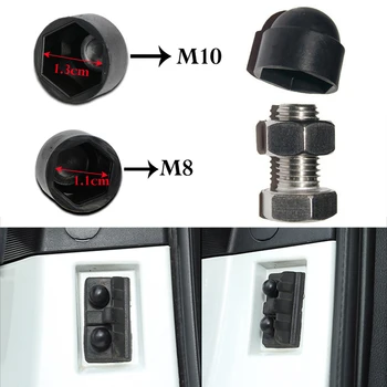

11mm 13mm Wheel Nut Bolt Head Cover Cap Protective Bolt M8 M10 Caps Decoration Protecting Bolt fit for BMW AUDI MERCEDES BENZ