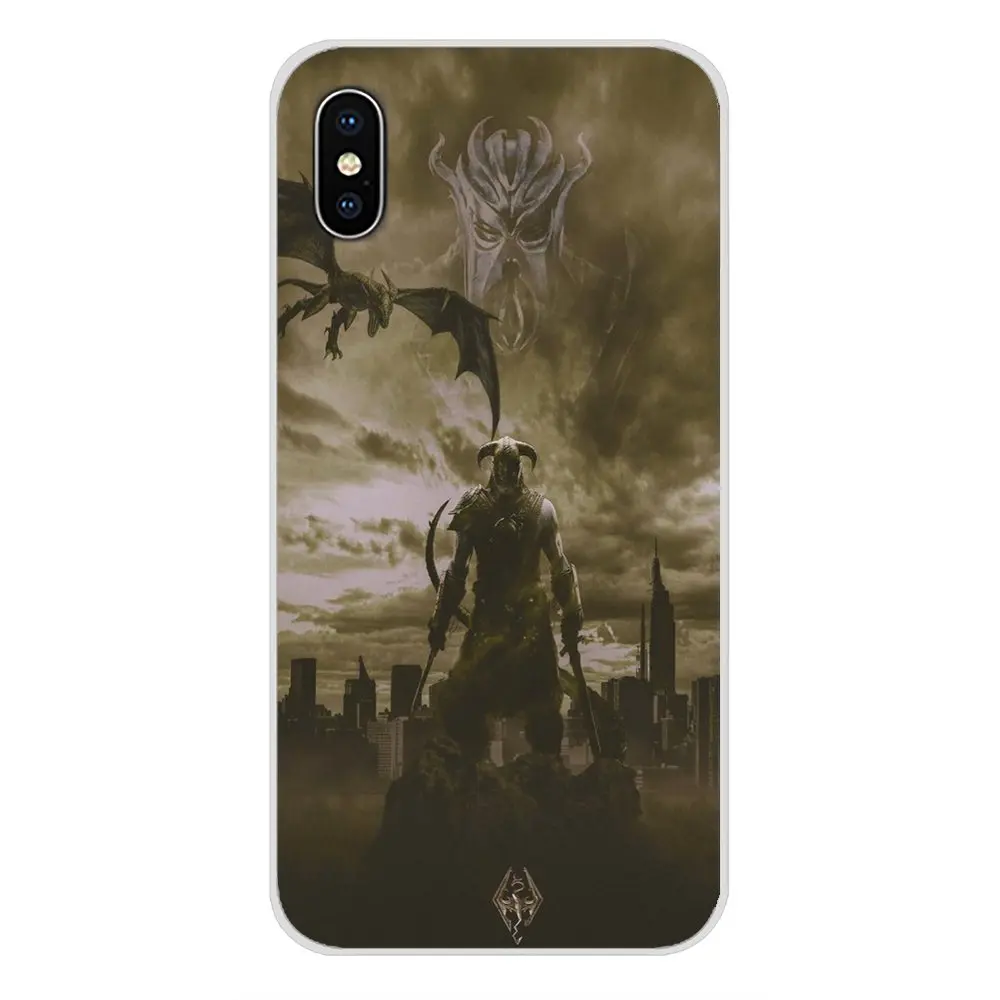Прозрачный чехол из ТПУ The Elder Scrolls V Skyrim для huawei G7 G8 P7 P8 P9 P10 P20 P30 Lite Mini Pro P Smart Plus - Цвет: images 1