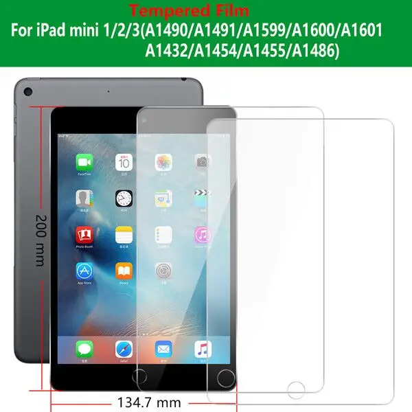 Закаленное стекло для ipad 9,7 Air 1 2 протектор экрана для ipad mini 5 4 защитная пленка для ipad 10,5 air3 ipad 10,2 Pro 7th - Цвет: IPADMINI123 GHM2