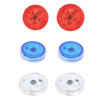 

2x 5 LED Car Opening Door Warning Flashing Lights Built-In High-Tech Component Sensor Anti-collision Signal Lamps