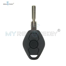 Remtekey Replacement Remote Control Key 3 Buttons EWS System For BMW 3 5 7 Series E38 E39 E46 key 434MHZ PCF7935 ID44 Chip HU58 jingyuqin hu58 4 buttons remote key case for bmw e38 e39 e46 ews system ask 433mhz 315mhz with pcf7935aa id44 chip uncut blade