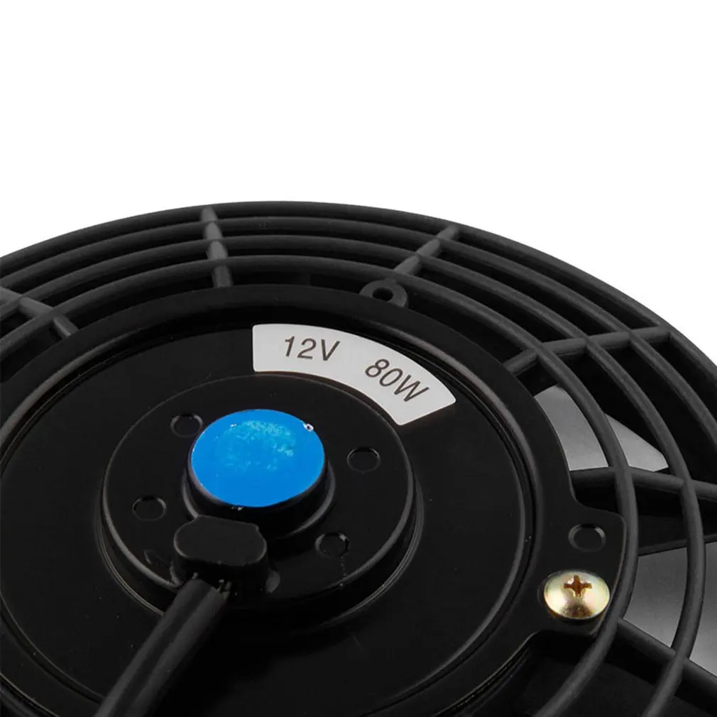 Для детей в возрасте от 7 дюймов 12V Ультра-тонкий радиатор охлаждения Термоэлектрический охлаждающий вентилятор и монтажный комплект Автомобильный резервуар для воды вентилятор охлаждающий вентилятор
