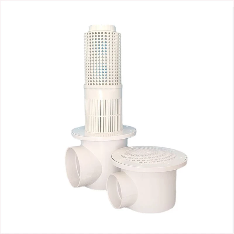 Fish pond filter parts with water trap outlet water outlet filter intubation flower drain Canvas