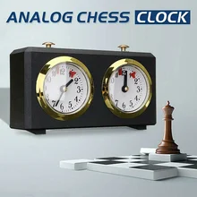 Horloge mécanique analogique pour échecs, compte à rebours, C66