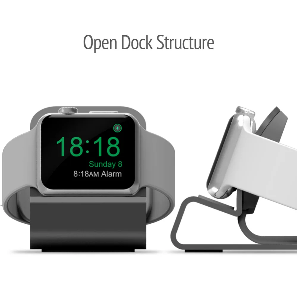 Зарядная док станция Besegad для Apple Watch iWatch Series 1 2 3 4 38 мм 42 мм|Подставки и держатели| |