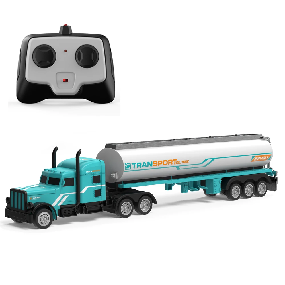 2.4G Vehicle Toy Car USB Charging Model Children Engineering Gift RC Truck Simulation Kids Remote Control Funny Electronic | Игрушки и