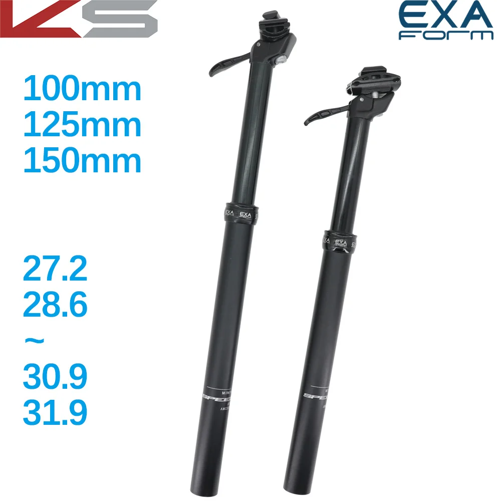 31.6 Mtb Bike Lever Control Seat Post 