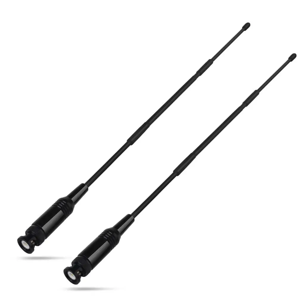 2Pcs Hys 27Mhz Antenna Bnc Per Cobra Midland Alan 42 75-822 75-785 Mhs75 Uniden Bc75Xlt Pro401Hh Bc125At Cb Radio Portatile