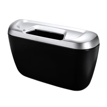

1pc Mini Vehicle Auto Car Garbage Dust Case Holder Box Bin Trash Rubbish Can Multifunction 180x65x120mm
