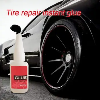 

Mighty Tire Repair Glue Adhesives Super Caulk Car Rubber Repair Motorcycle Bike Tire Glue Window Speaker Seal Tire Repair Tools