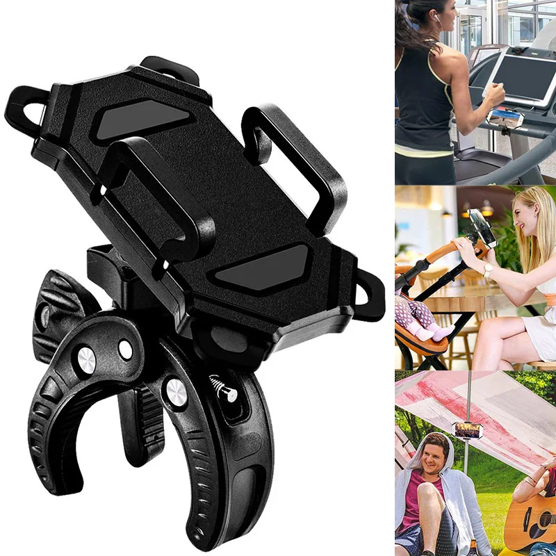 

Bike Phone Mount Bicycle Cell Phone Holder Universal Motorcycle Handlebar Rack LHB99
