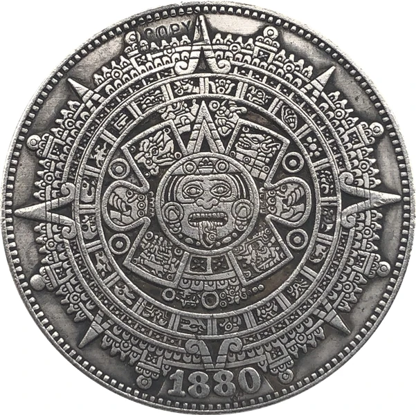 Хобо Никель 1880-O сша Морган долларовая Монета КОПИЯ Тип 139