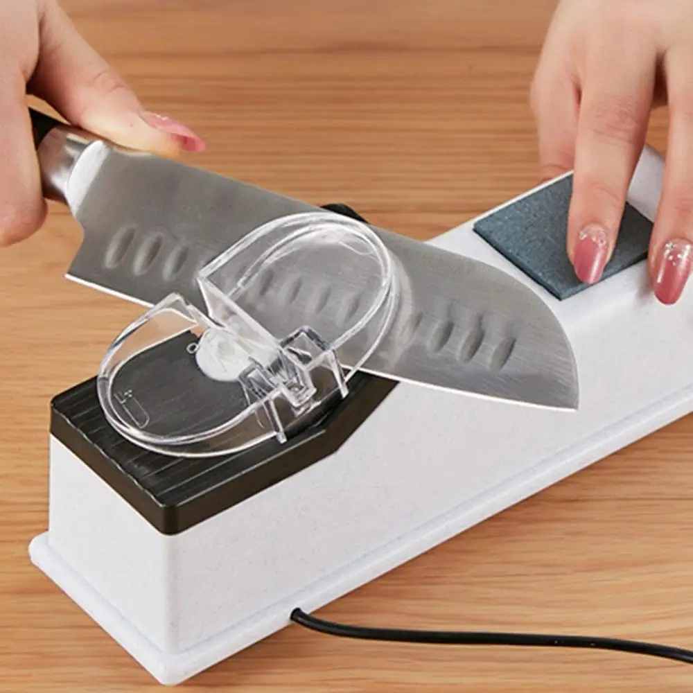 New USB Electric Knife Sharpener Tungsten Diamond Ceramic Longer Service Life Scissors Grinder Kitchen Supplies | Дом и сад